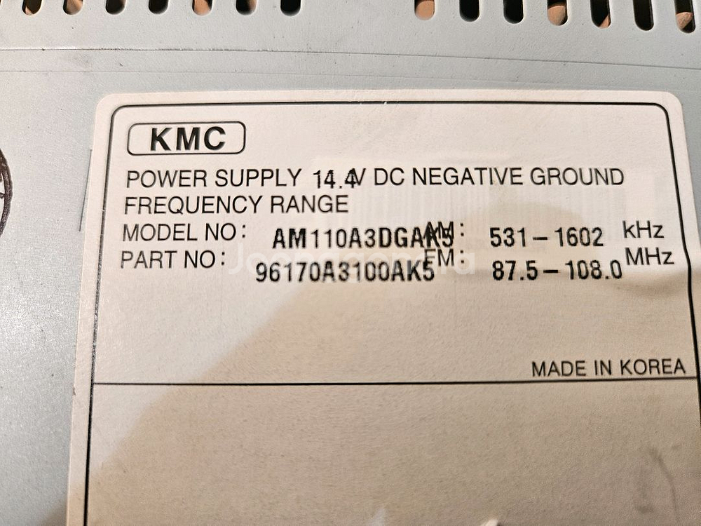 기아자동차 레이 블루투스오디오--1