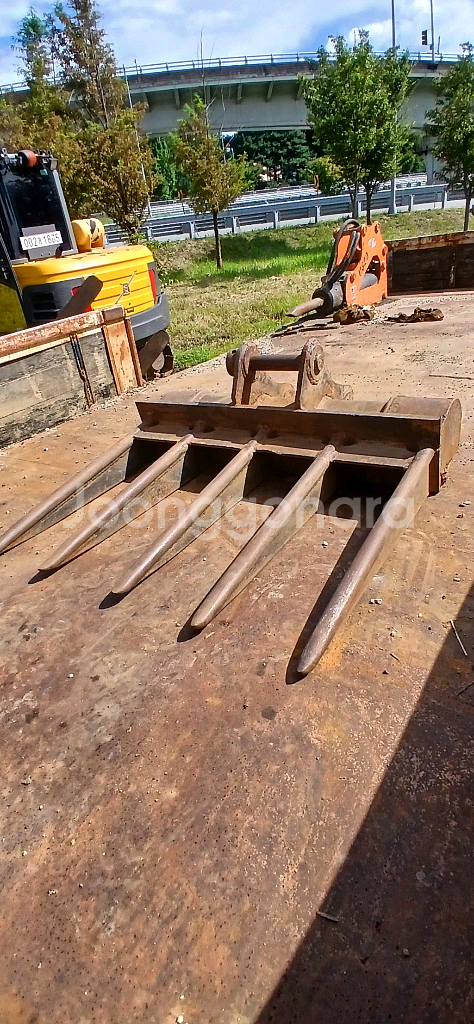 03약초바가지 포크레인 굴삭기 02포크레인 바가지--0