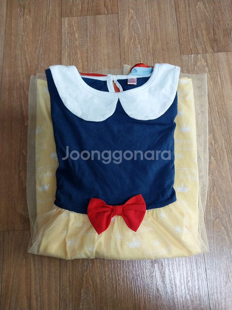 백설공주 코스튬 원피스 130사이즈--2