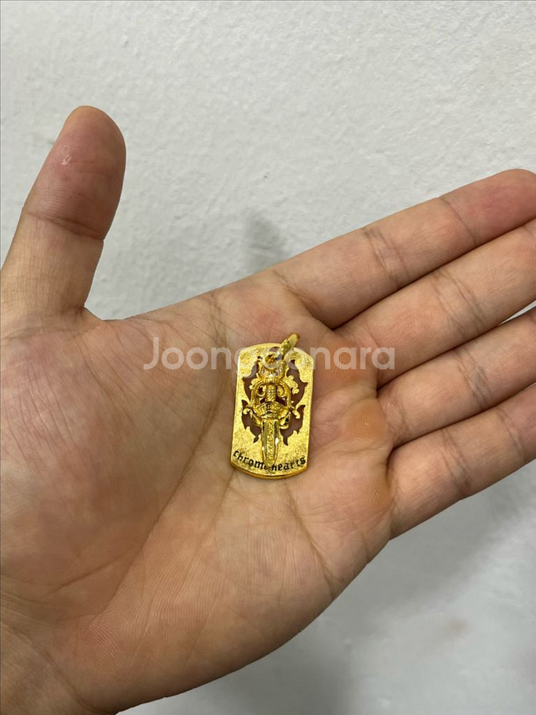 24k 순금 크롬하츠 펜던트--0