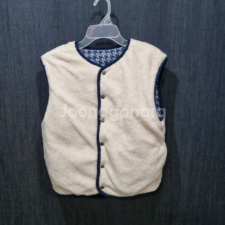 리미떼두두 아동 리버서블 조끼, 베스트 XXL, 130--2