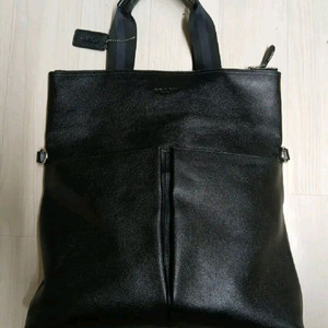 남녀공용 코치 찰스 폴드 오버 소가죽 토트백