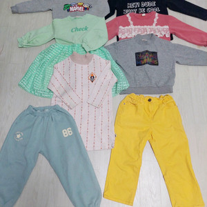 여아 130 겨울옷 8벌 일괄