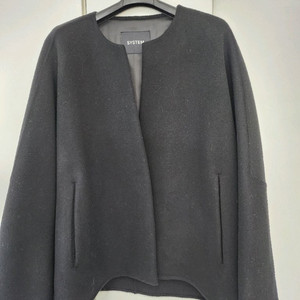 시스템 캐시미어 블렌드 돌먼슬리브 자켓