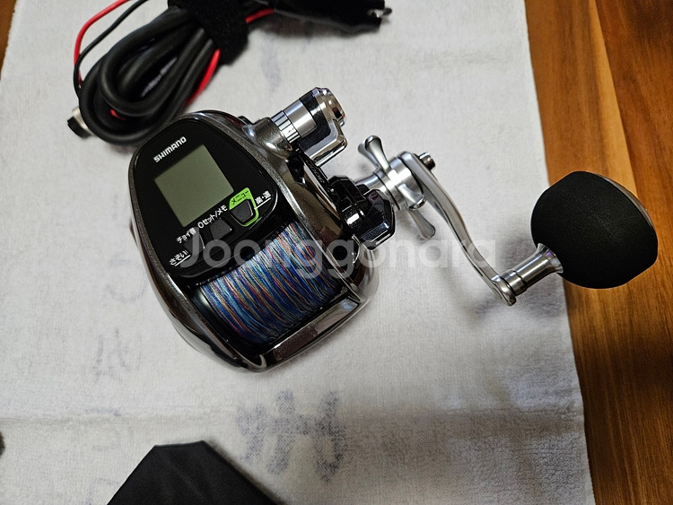 시마노 '포스마스터 3000MK' 최상& 신품급전동릴--1