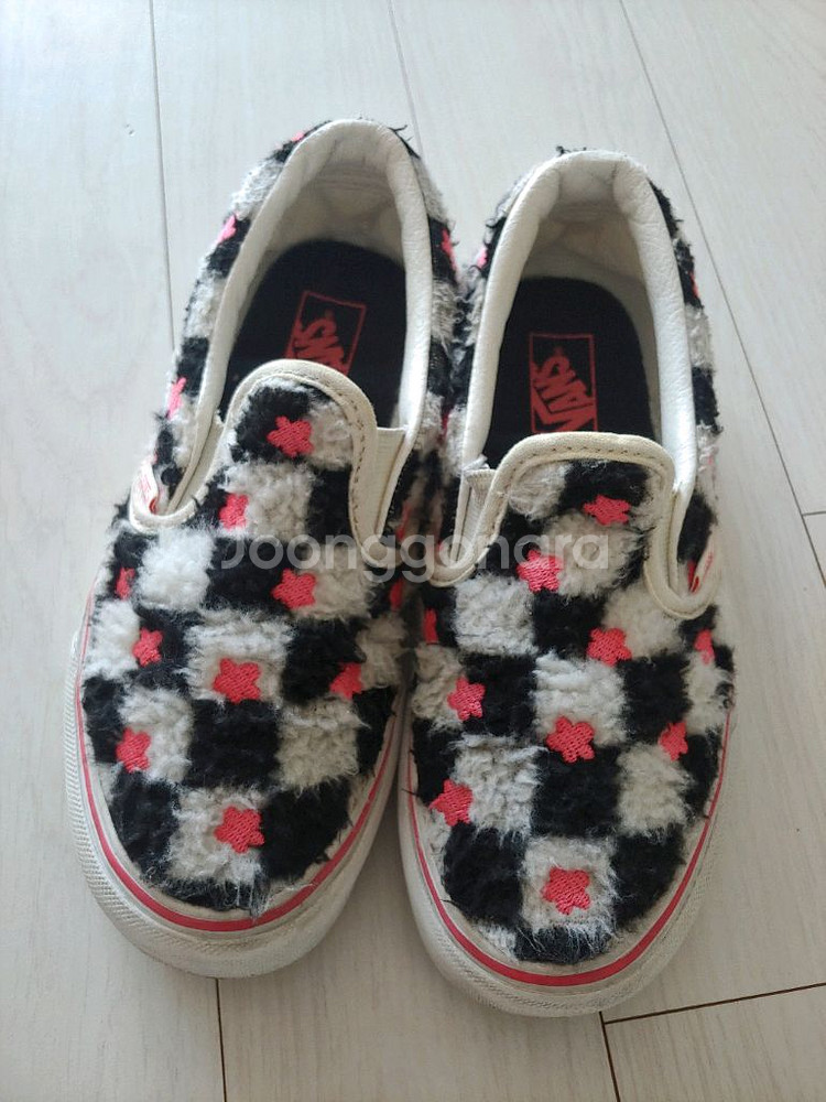 반스 슬립온 체커보드 210사이즈(반값택포)--0