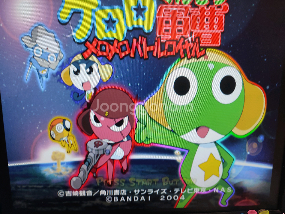 Ps2 케로로 부르부르배틀 일판 팝니다--3