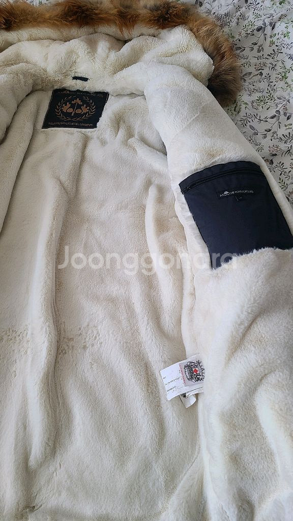 이병헌 무스너클 퍼 야상 초급처--1