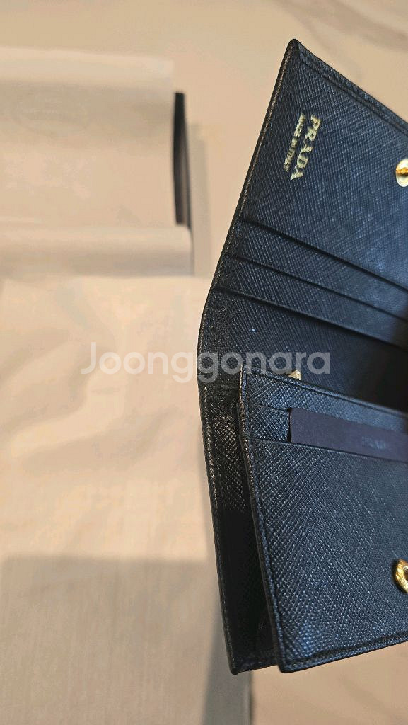 프라다 여성 사파이노 반지갑--4