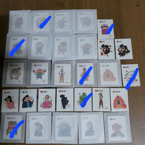 무료배송 짱구띠부씰 2개 선택 젤리씰 우동씰 푸딩씰