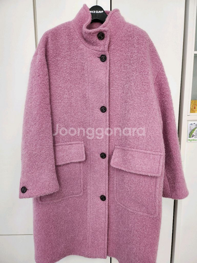 써스데이아일랜드 부클 코트 55--0