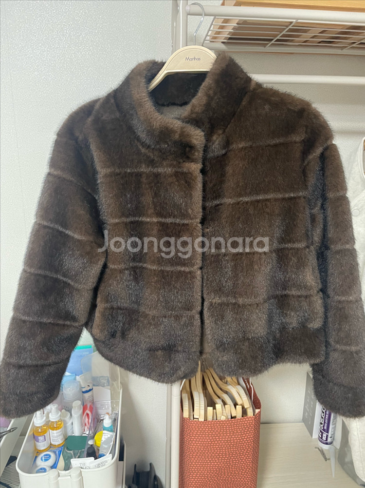 마호가니 브라운 에코퍼 자켓--1