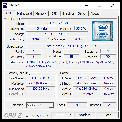 i7-6700 CPU--3