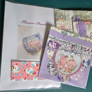 퀼트 플라워 파우치 패키지
