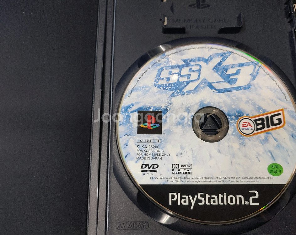 Ps2 SSX3 정발 팝니다--2
