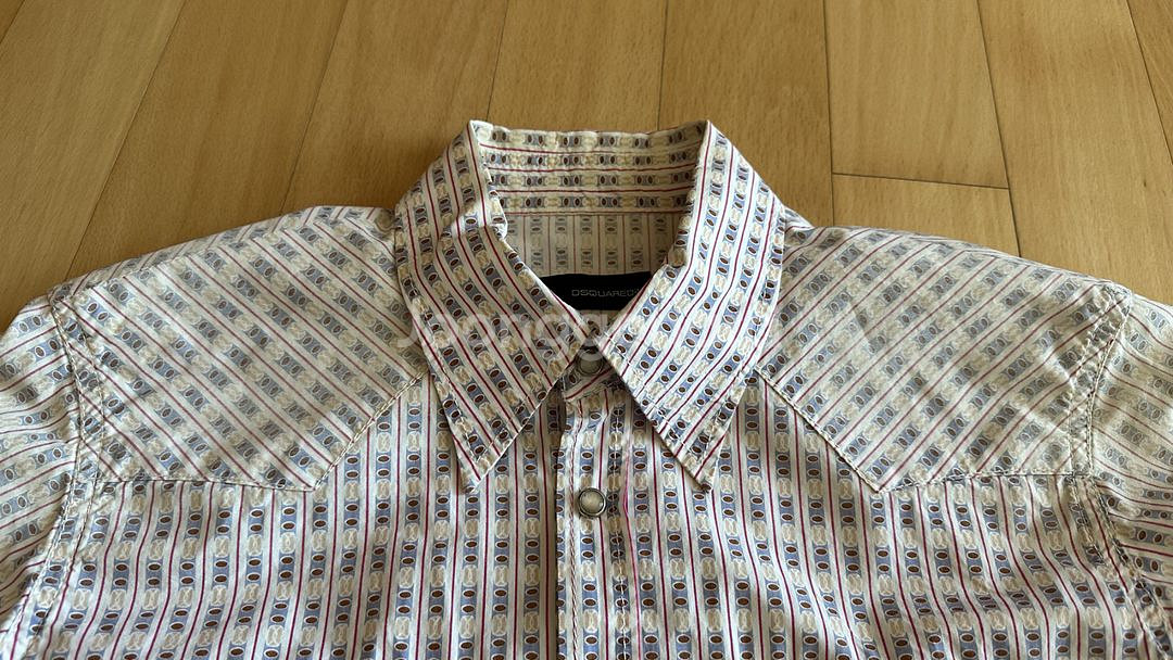 디스퀘어드 DSQUARED 셔츠 남방 웨스턴 정품 새상--5