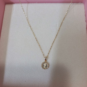 14k 옐로우골드 목걸이