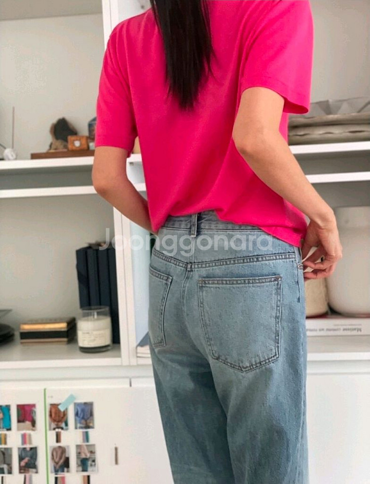 스와니에 캐시미어100 니트 핑크 새상품!--1