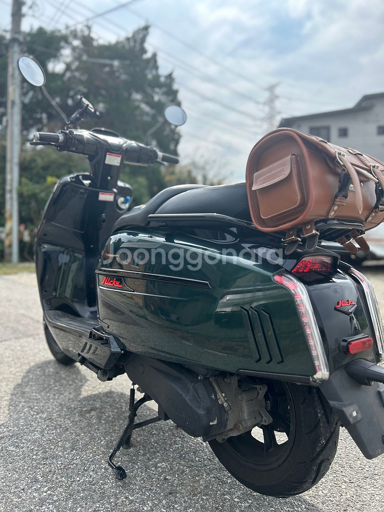 빅토리아니키125 23년 짧은키로수 판매합니다.--4