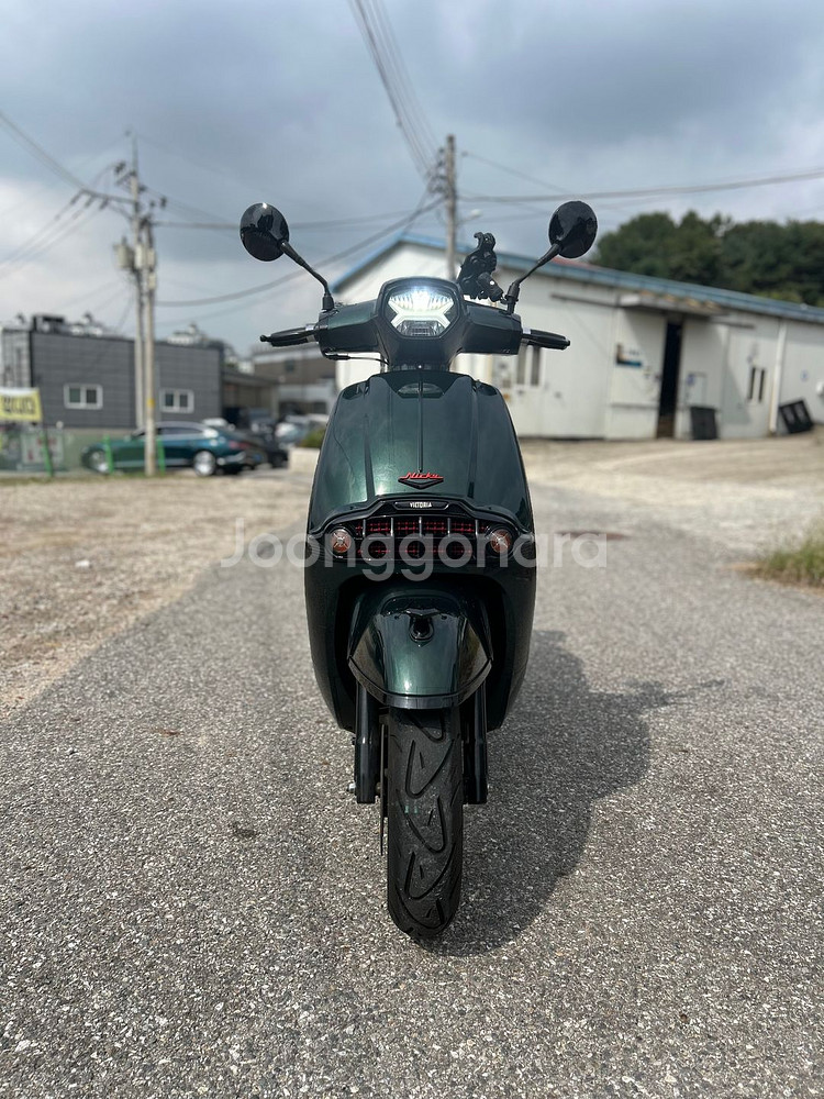 빅토리아니키125 23년 짧은키로수 판매합니다.--7