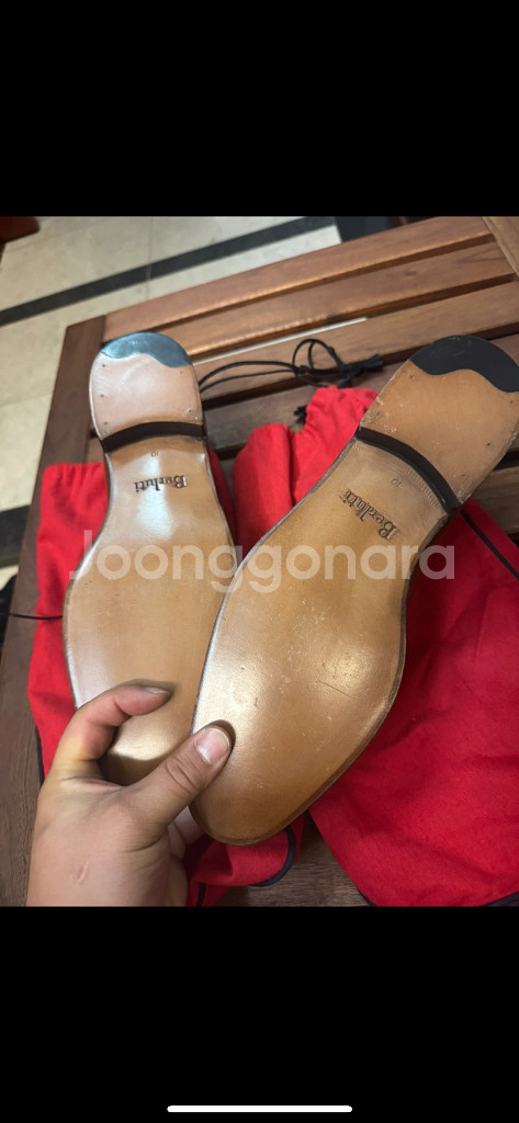 벨루티 윙팁 구두 275-280--2