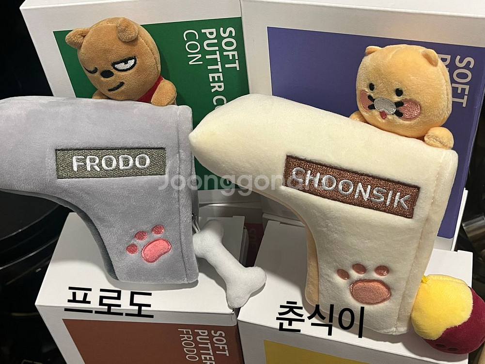 (새상품)카카오프렌즈 골프용품 소프트 퍼터커버 블레이드--3