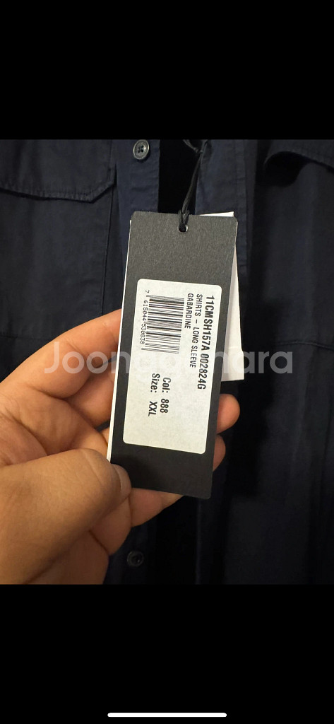 cp 컴퍼니 네이비 셔츠 새상품 2xl xxl 110--2