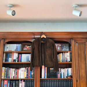 폴로 스웨이드 카페 레이서 자켓 (의류