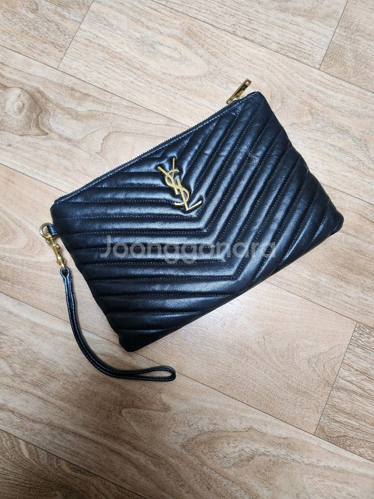 (정품)생로랑 클러치--0