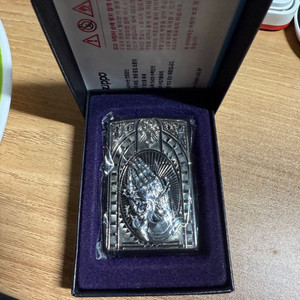 [중고] zippo 30개의 소원과 기도 라이터