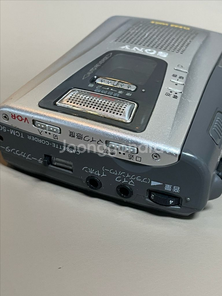 소니 TCM-50 워크맨 카세트 플레이어--2