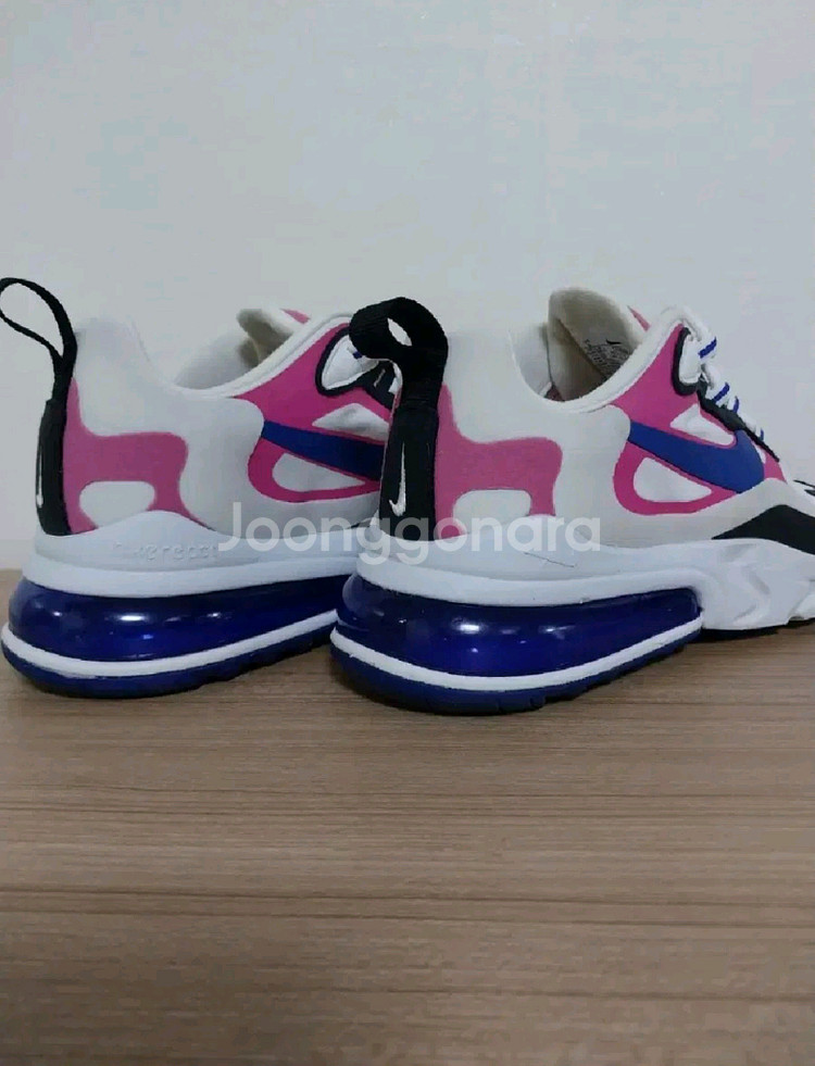 여성 나이키 에어맥스 270 리액트 운동화(230)--5