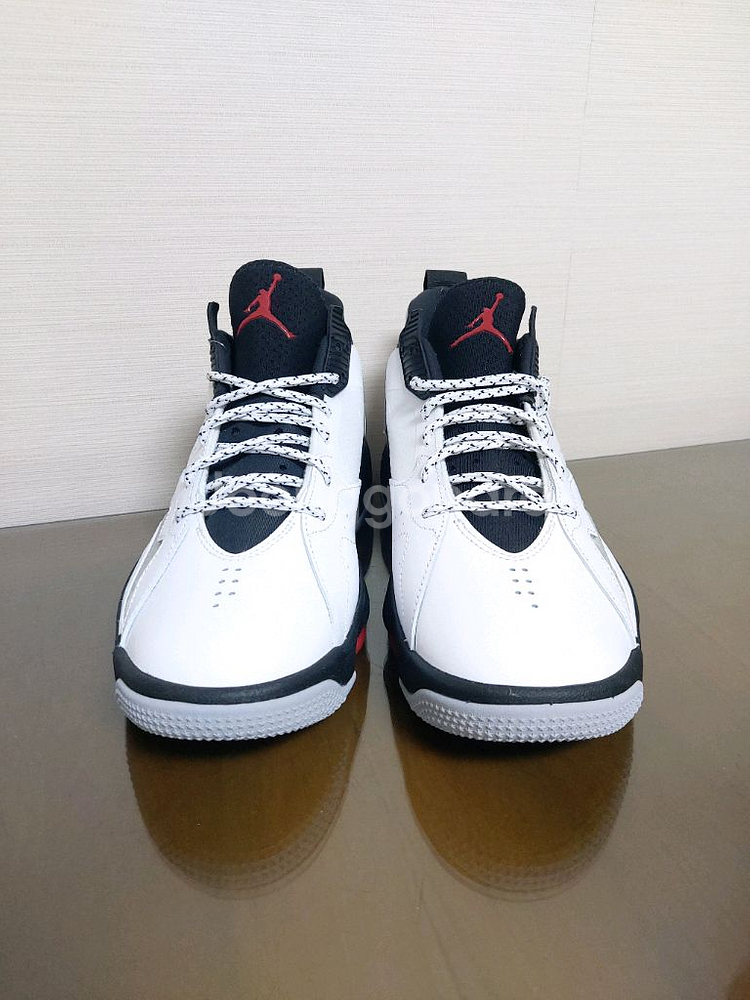 (285) 나이키 조던 줌에어 농구화 화이트블랙--3