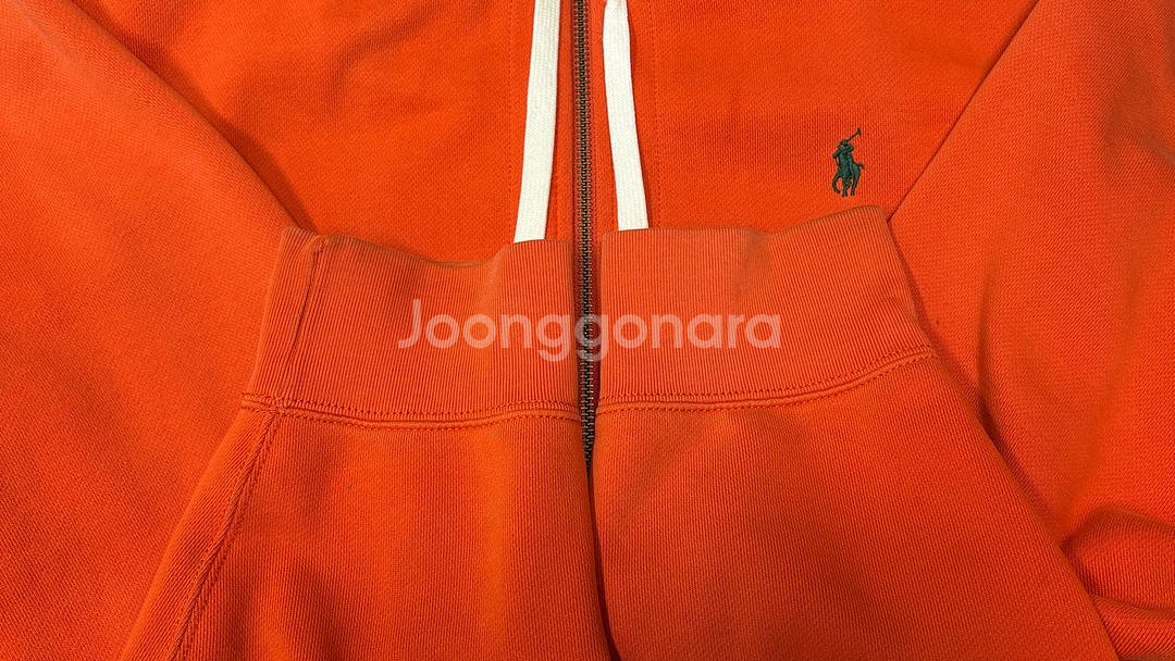 폴로 랄프로렌 오렌지 후드집업 2xl (택포)--1