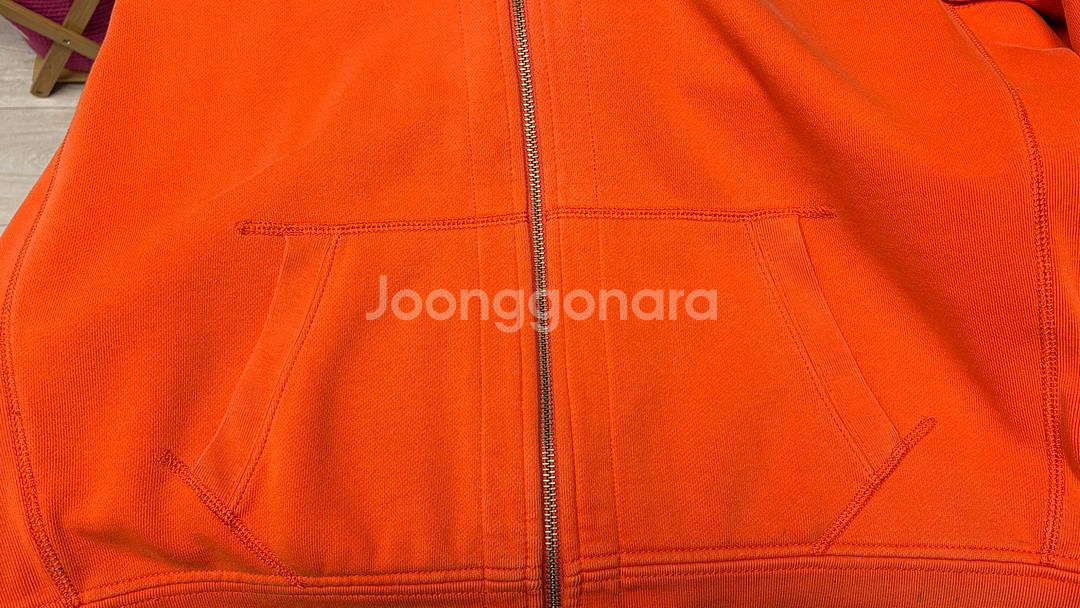 폴로 랄프로렌 오렌지 후드집업 2xl (택포)--6