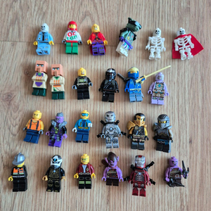 정품 레고 미피 피규어 24개