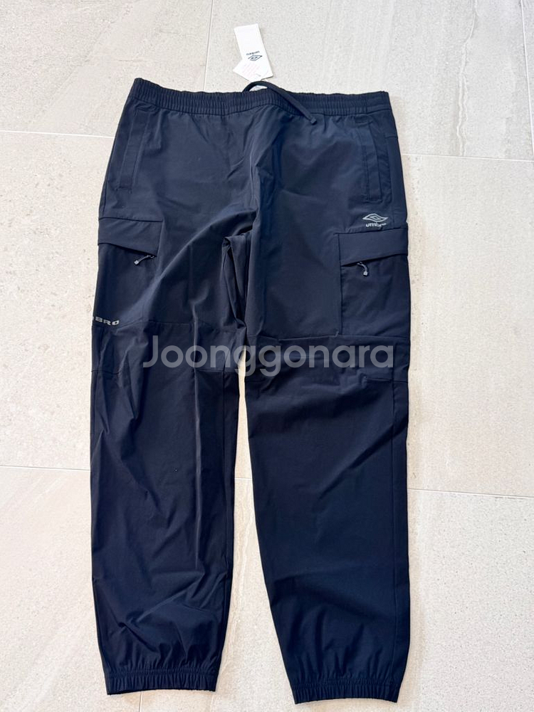 엄브로 조거 팬츠 95(3XL) 블랙 새제품판매--0