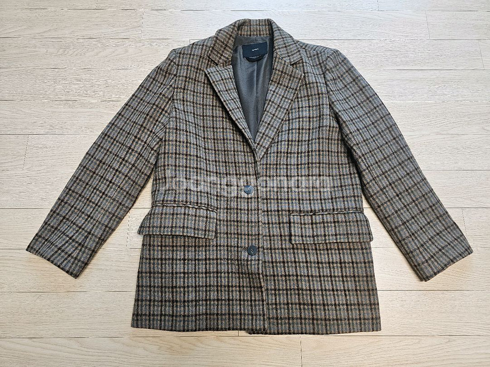 BEAKER 모직 자켓 코트--0