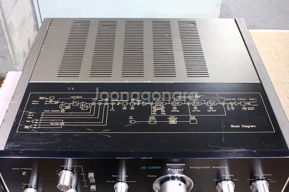 SANSUI TU11000 인티엠프--4