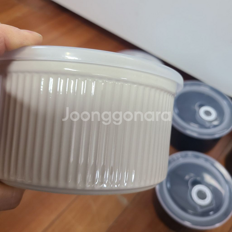 진공 도자기 반찬용기 일괄(새상품)--3