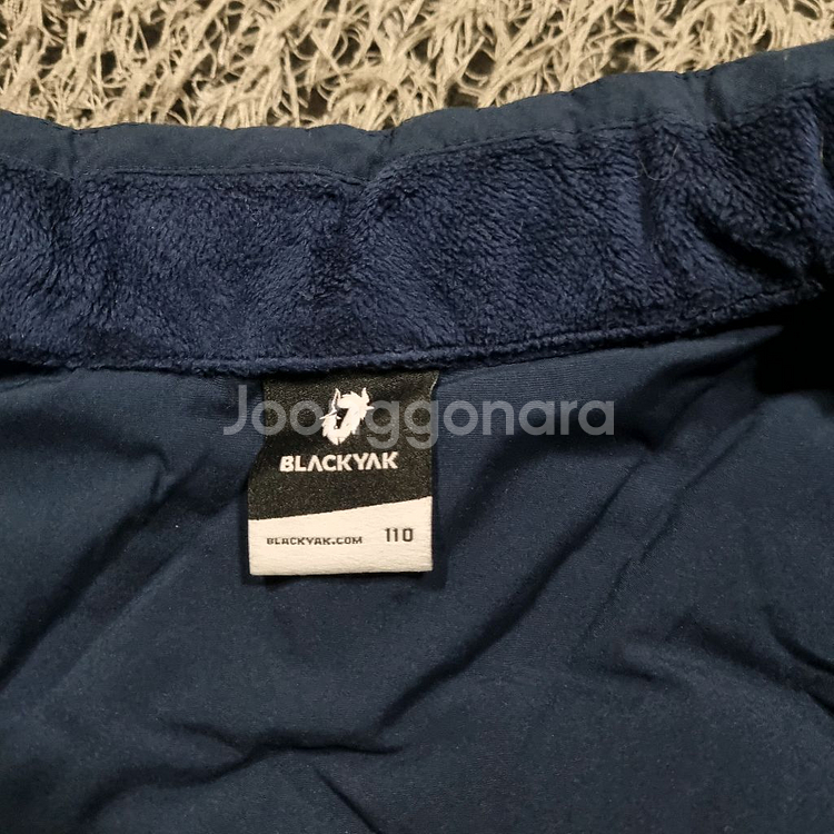 블랙야크 키즈 아동 구스다운 경량 패딩점퍼 110--4