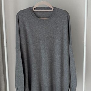 여성 그레이 니트