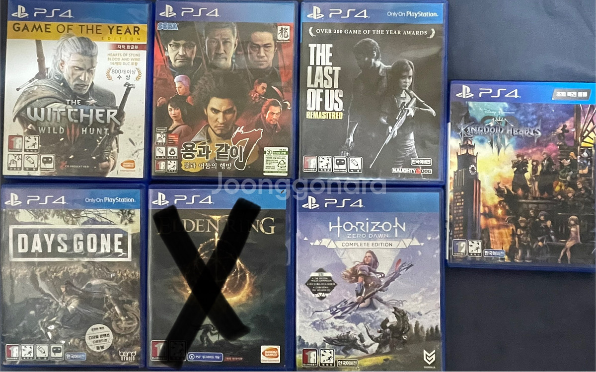 PS4 (플스4) 게임 타이틀 판매합니다--0