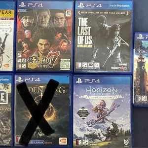 PS4 (플스4) 게임 타이틀 판매합니다