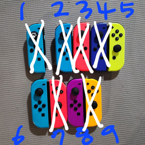 닌텐도 스위치 정품 조이콘 왼쪽, 오른쪽 개별 단품