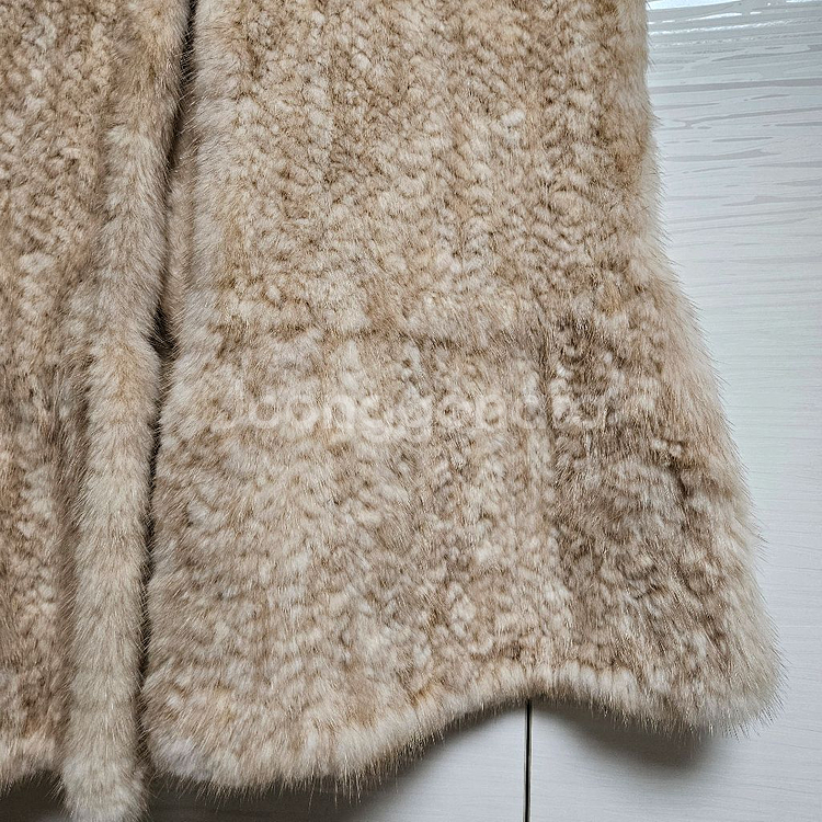 천연 니팅 밍크 머플러--3