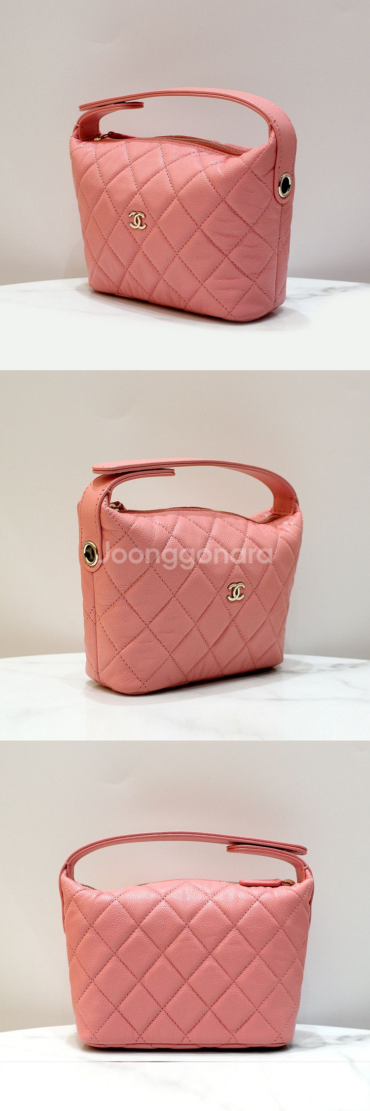 [명품다올동래] 샤넬 클래식 미니 호보백 내장칩--1