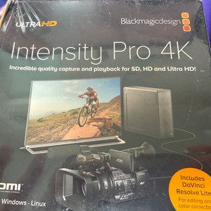 블랙매직 4k캡쳐보드 intensity pro 4k