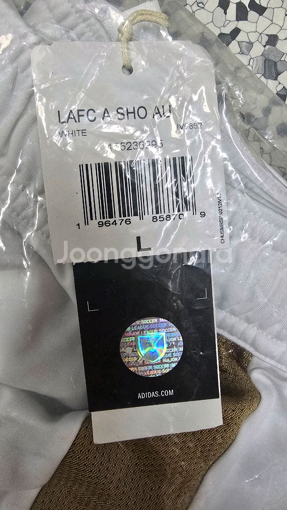 LAFC 손흥민 어웨이 어센틱 쇼츠 M, L 팝니다--3