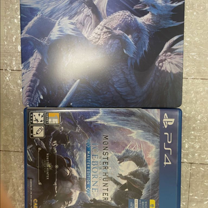 PS4 몬스터헌터 아이스본 마스터에디션 스틸북